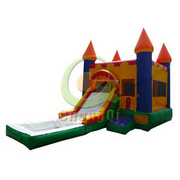 inflatable castle combo
